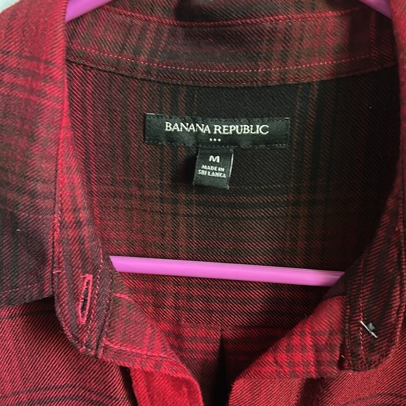Banana Republic Factory flannel shirt - Picture 2 of 4
